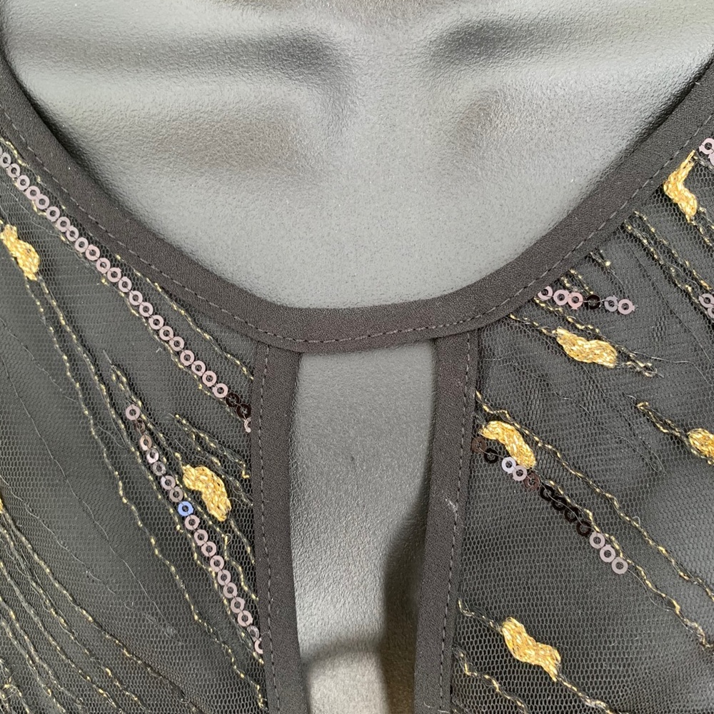 Bcbgeneration Black/Gold Romper - image 2